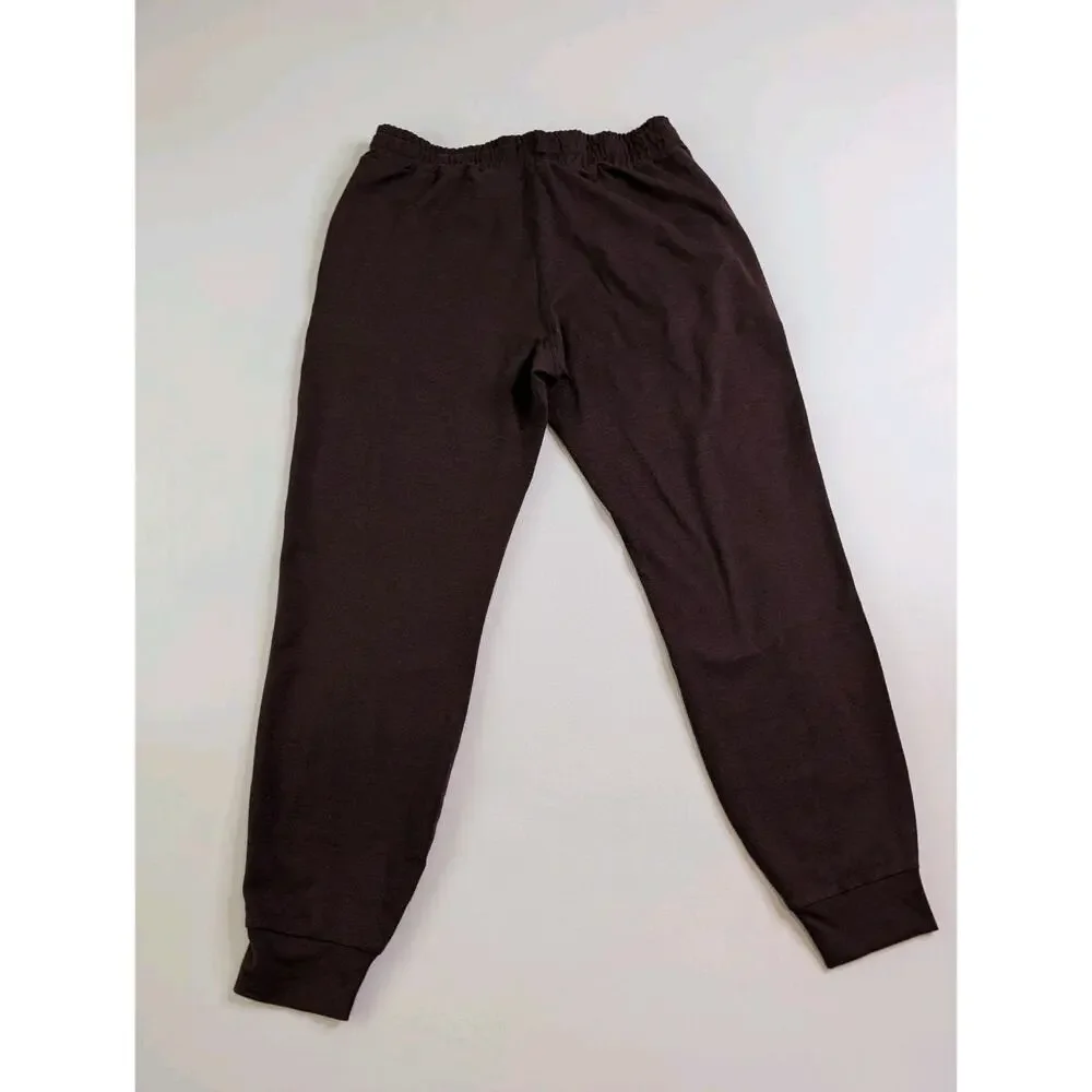 Vuori Performance Jogger DreamKnit Stretch Athletic Lounge Pants Brown Women XS - Picture 12 of 13